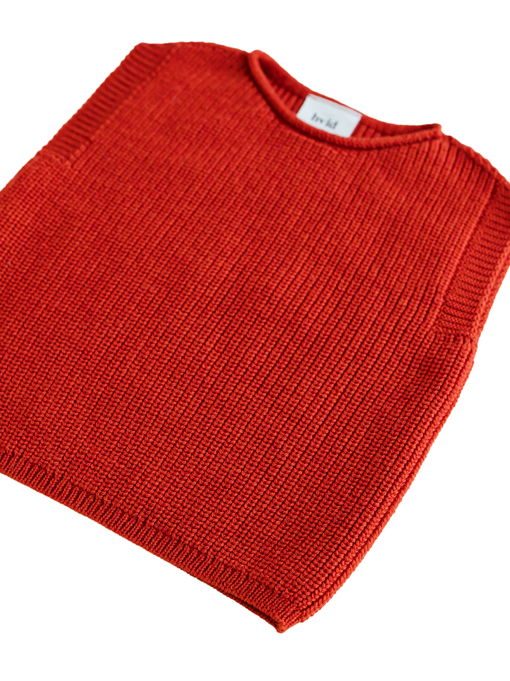 Kamizelka niemowlęca z wełny merino Harvey RED