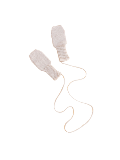 Rękawiczki niemowlęce merino Fiza Mittens CREAM
