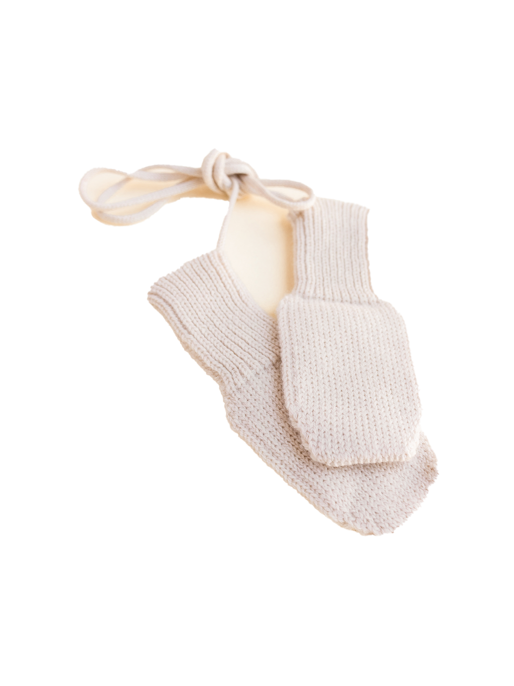 Rękawiczki niemowlęce merino Fiza Mittens CREAM