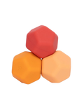 Kulki antystresowe Odds Silicone Magnets ORANGE PLANES