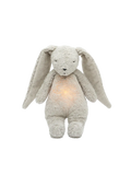 Szumiący króliczek organic z lampką nocną Moonie BEBE Concept 