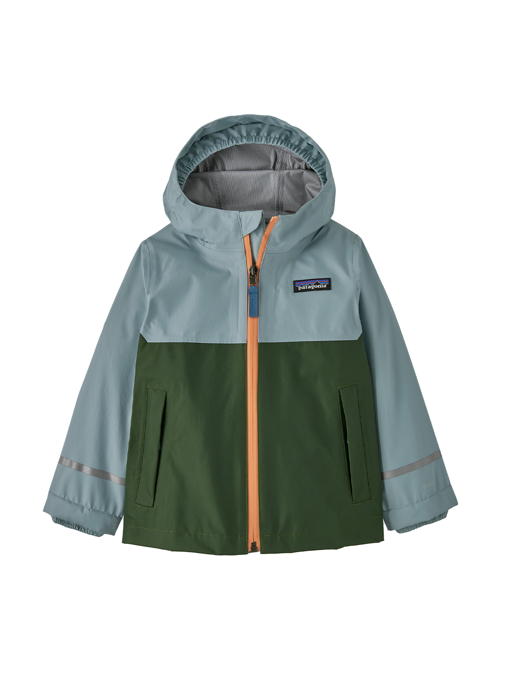 Chaqueta impermeable para bebé Torrentshell de 3 l THERMAL BLUE