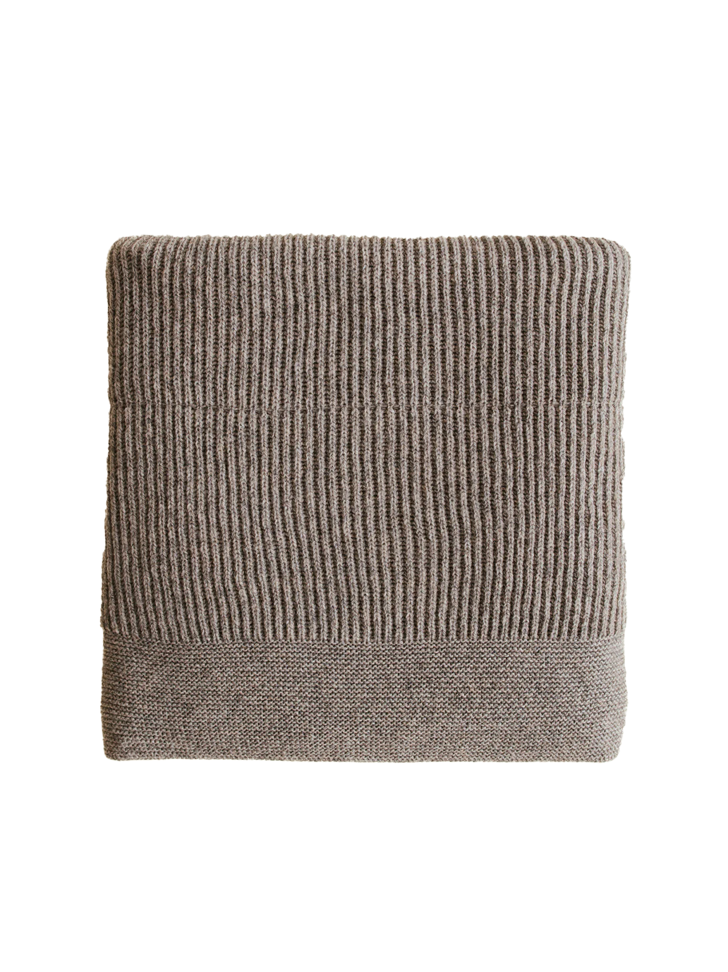 Grande couverture en laine mérinos Gaston STONE
