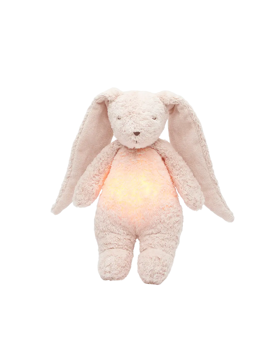 Szumiący króliczek organic z lampką nocną Moonie BEBE Concept 