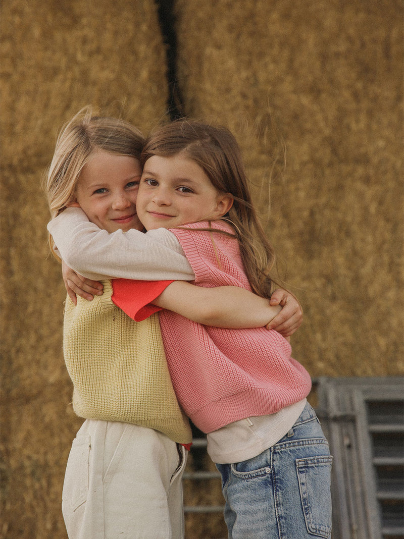 Kamizelka z wełny merino Harvey Kids