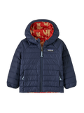 Dwustronna kurtka puchowa Baby Reversible Down Hoody FOX CHASE/MADDER RED