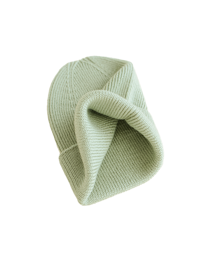 Czapka niemowlęca merino Fonzie Newborn MINT