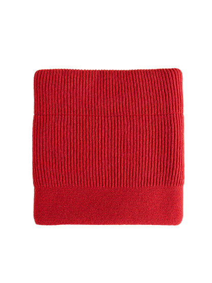Velká deka z merino vlny Gaston APPLE RED