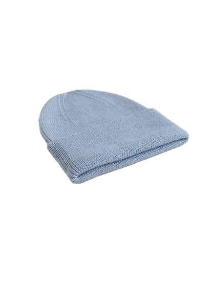 Merino Beanie Newborn 0+ LIGHT BLUE