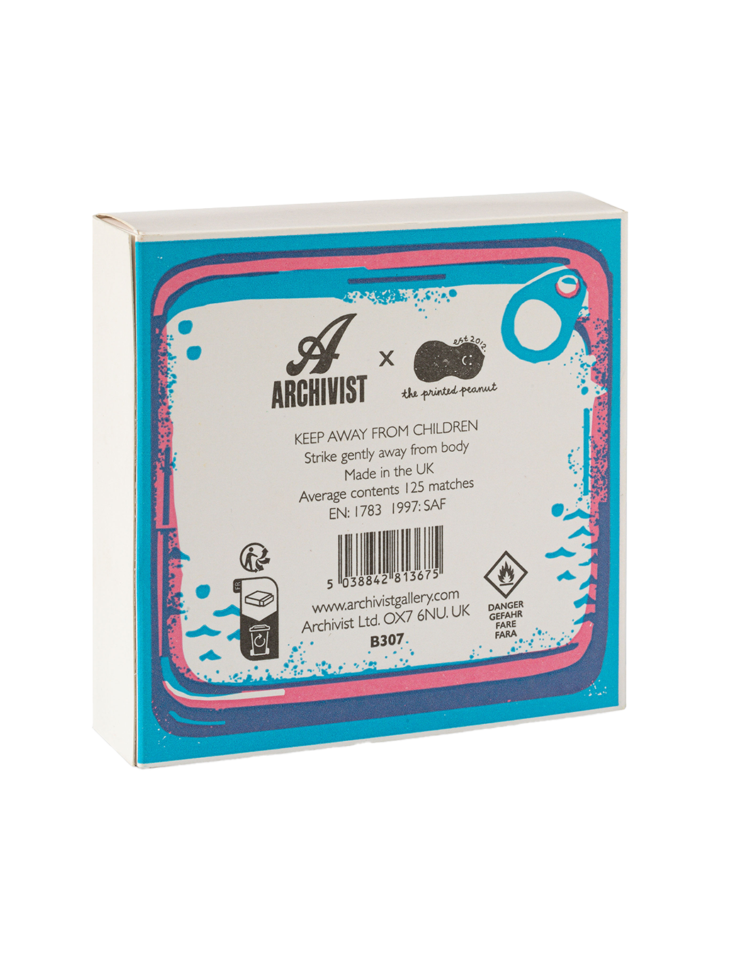 Luksusowe zapałki w ozdobnym pudełku SARDINES
