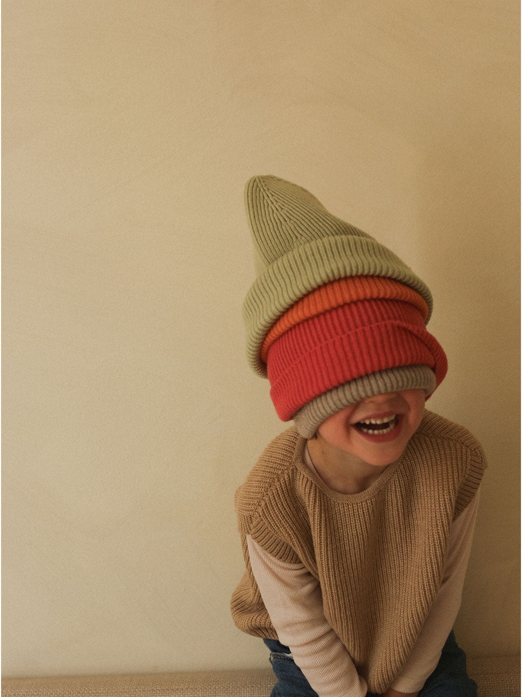 Całoroczna czapka merino Fonzie Beanie MINT