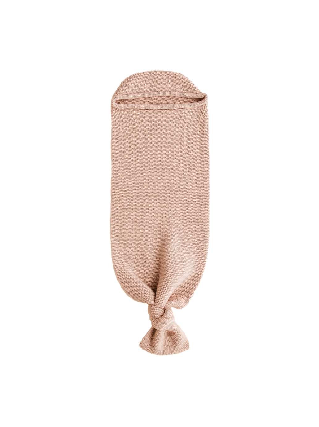 Manta de bebé con forma de capullo de lana merino APRICOT