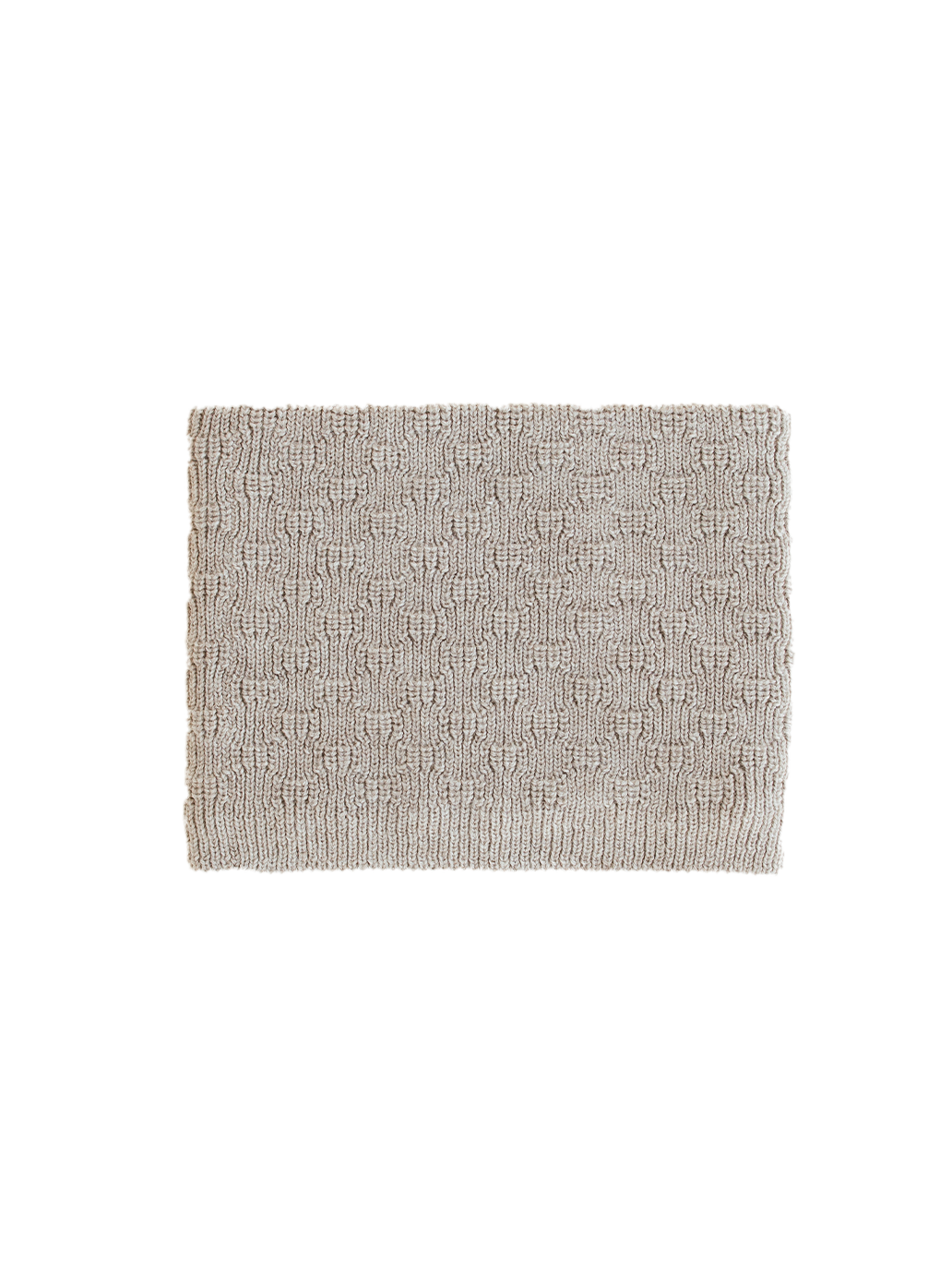 Komin z wełny merino Gigi PEBBLE