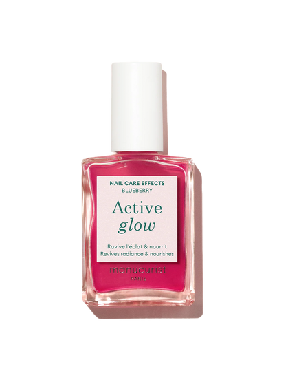 Pflegender Nagellack Active Glow GLOW BLUEBERRY