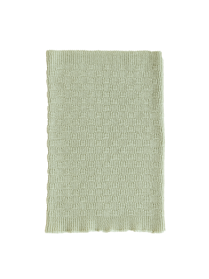 Scarf made of soft merino wool Gigi MINT