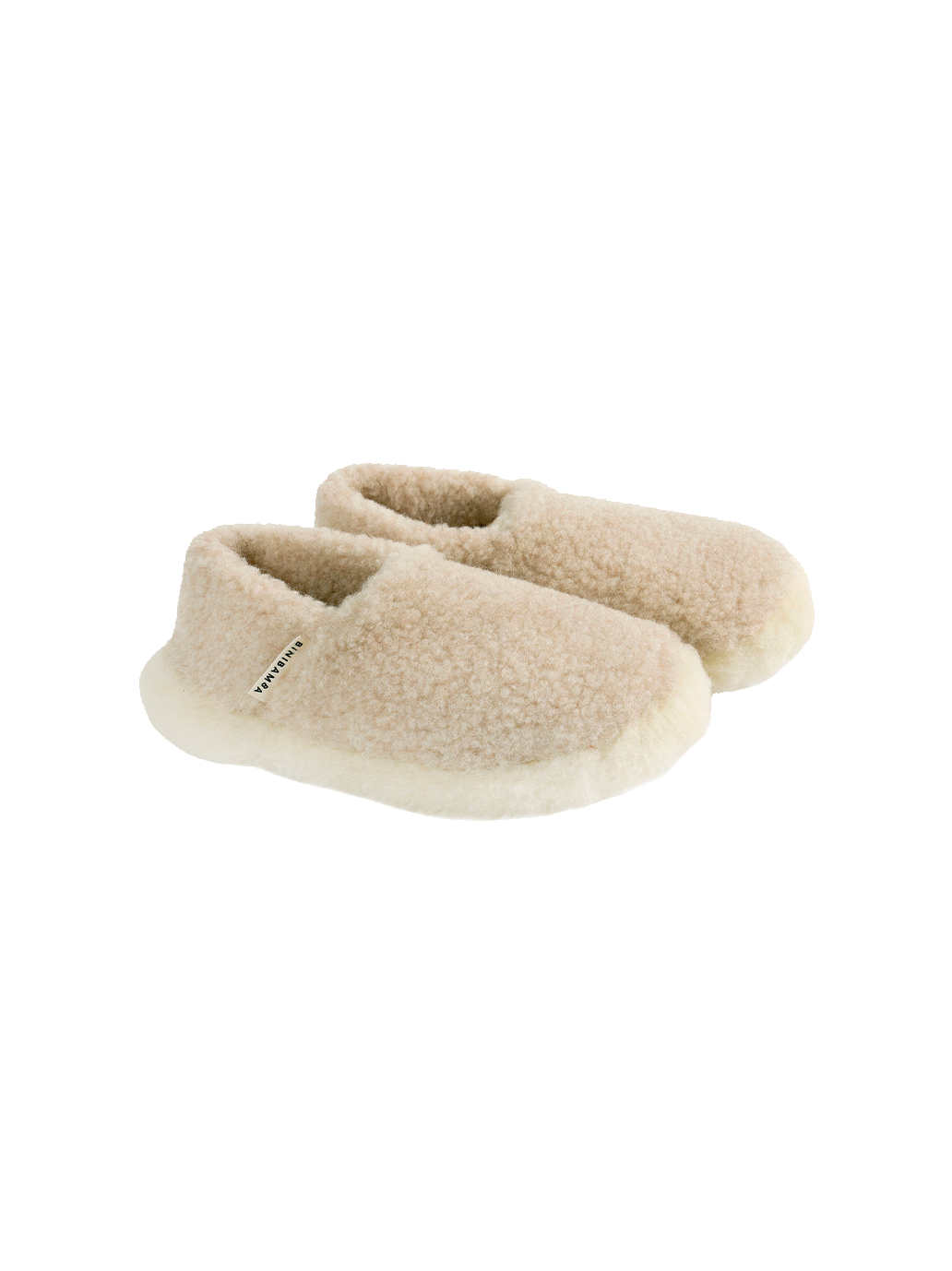 Pantofole in lana merino PEANUT