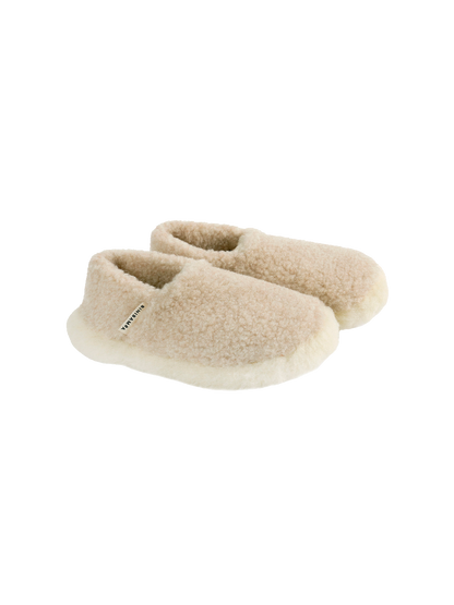 Pantofole in lana merino PEANUT