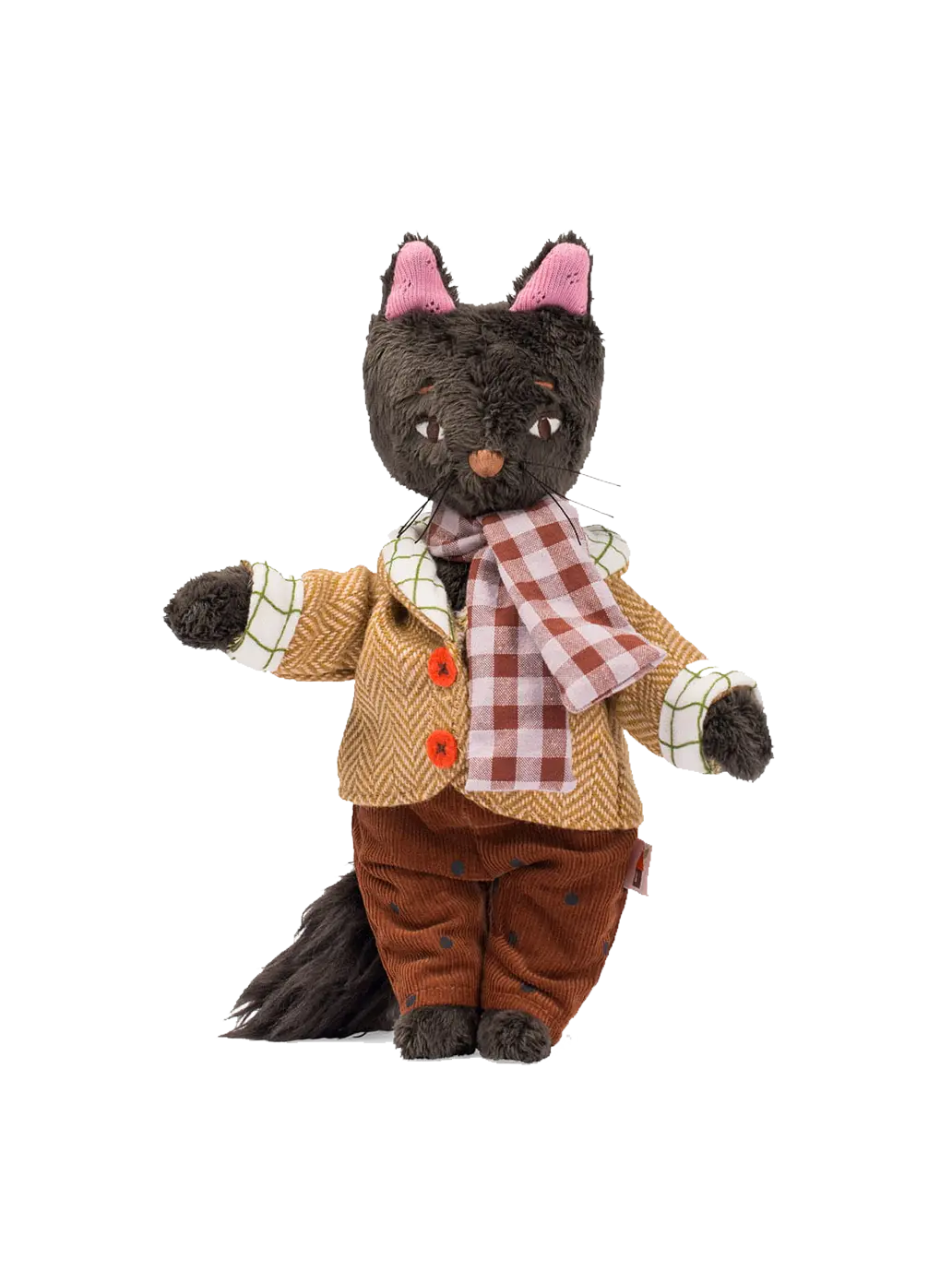 Przytulanka retro w ozdobnym pudełku Les Minouchkas Moulin Roty BEBE Concept 
