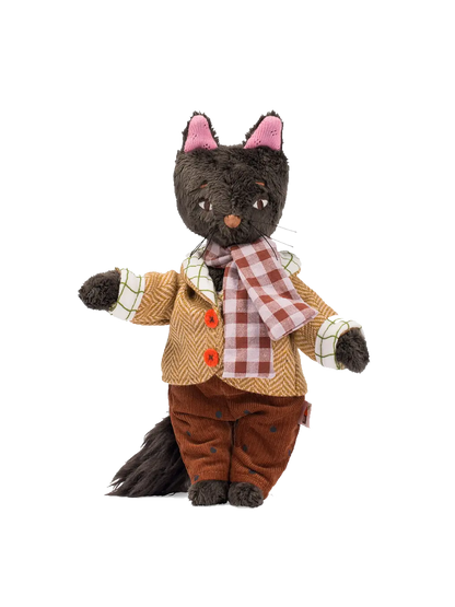 Przytulanka retro w ozdobnym pudełku Les Minouchkas Moulin Roty BEBE Concept 
