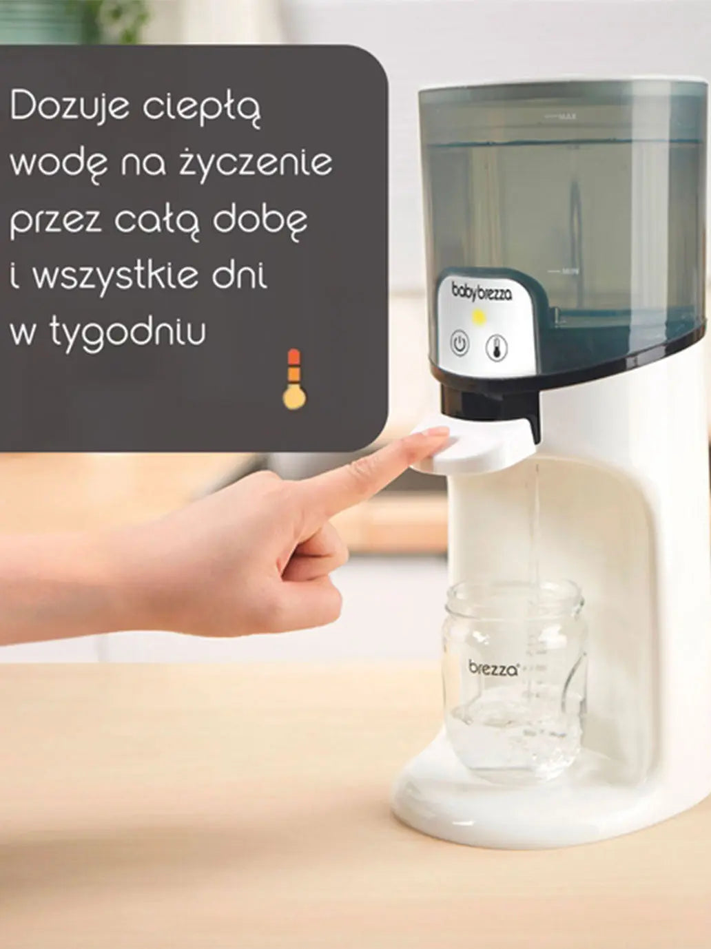 Podgrzewacz wody Instant Warmer Baby Brezza BEBE Concept 