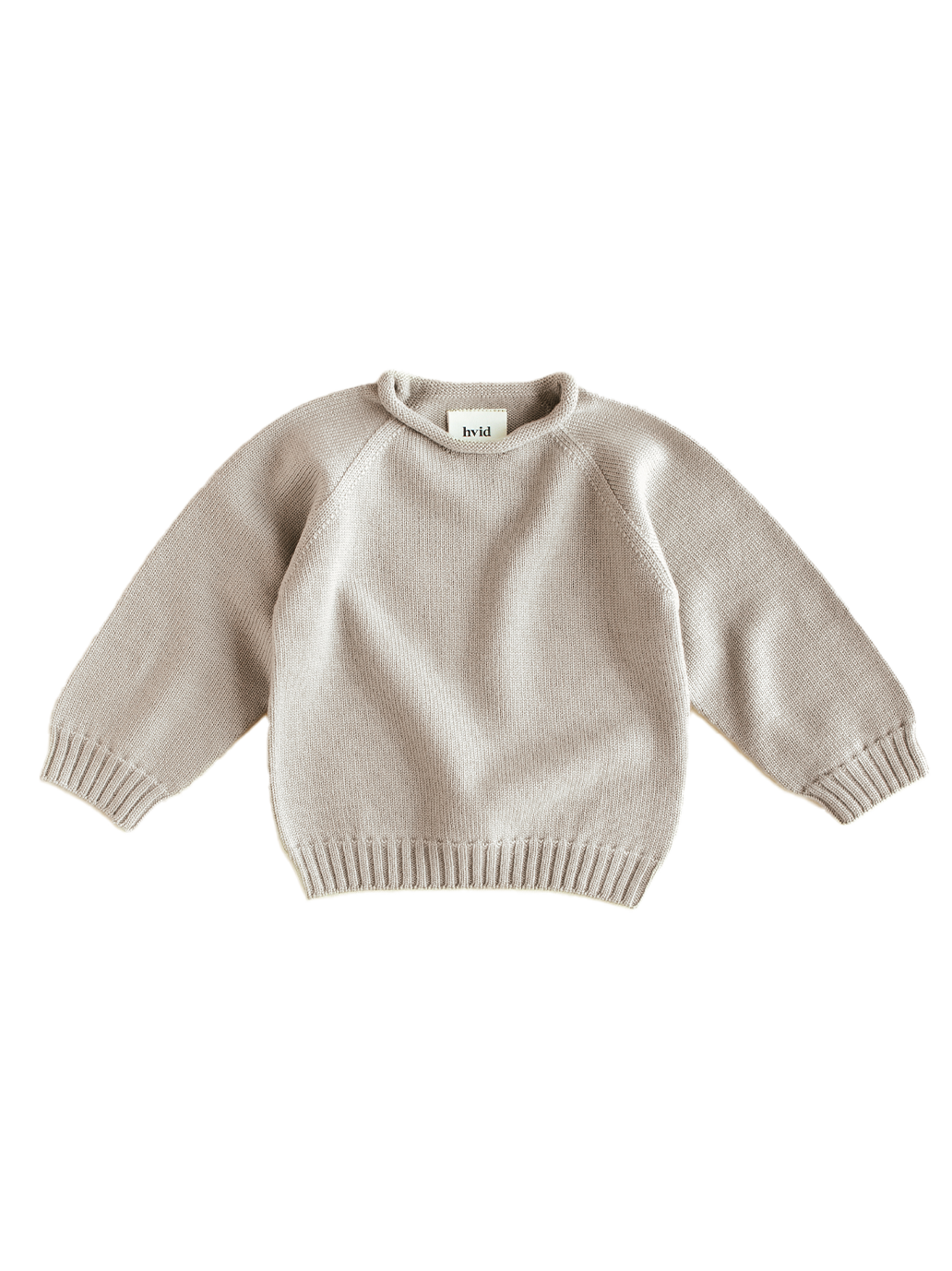 Sweterek niemowlęcy z wełny merino Georgette PEBBLE