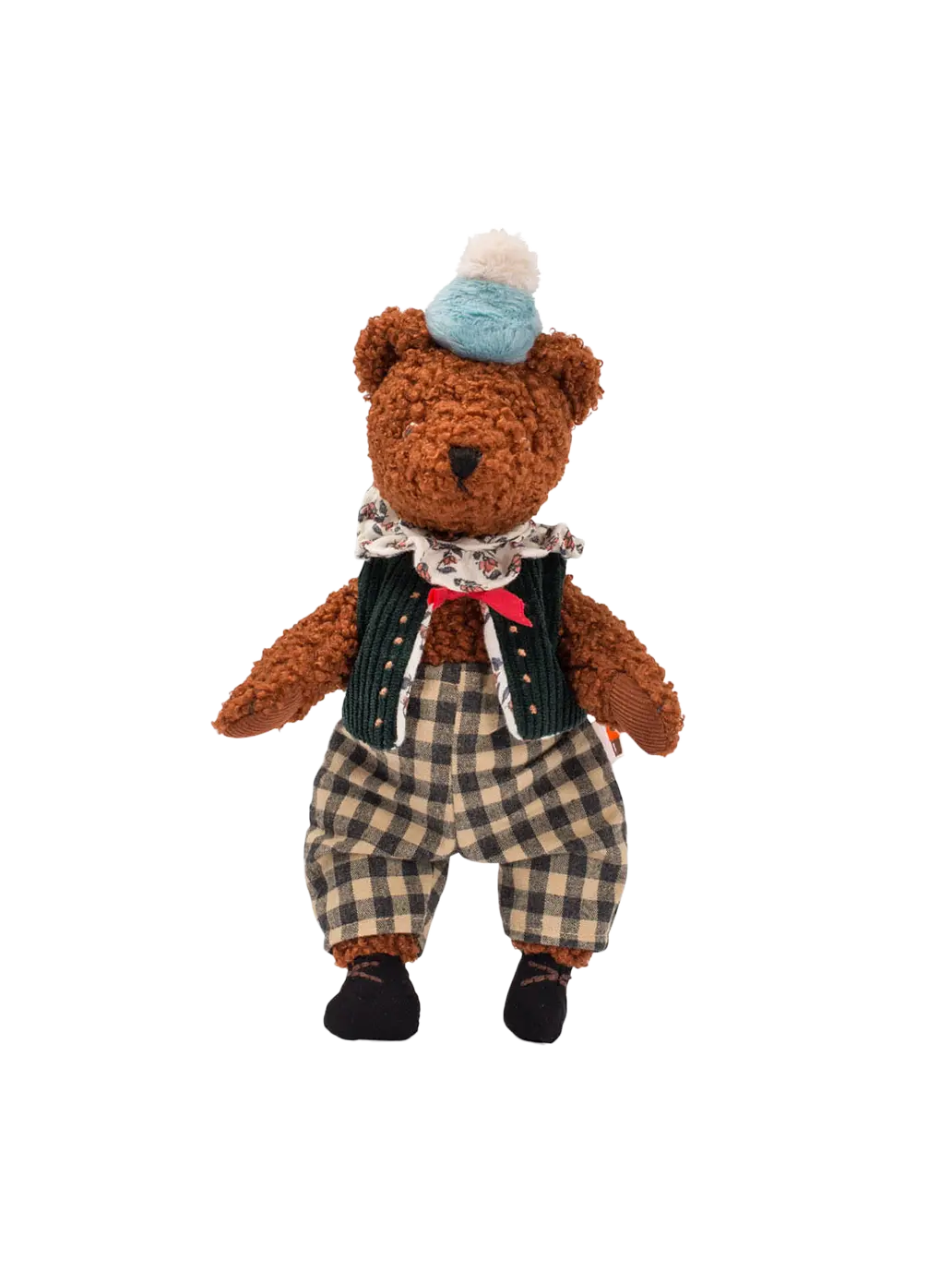 Przytulanka retro w ozdobnym pudełku Les Minouchkas Moulin Roty BEBE Concept 