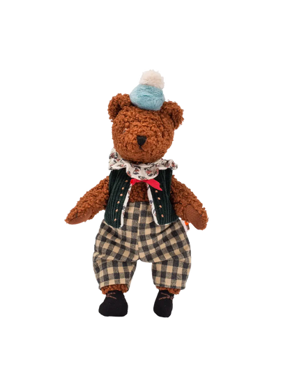 Przytulanka retro w ozdobnym pudełku Les Minouchkas Moulin Roty BEBE Concept 