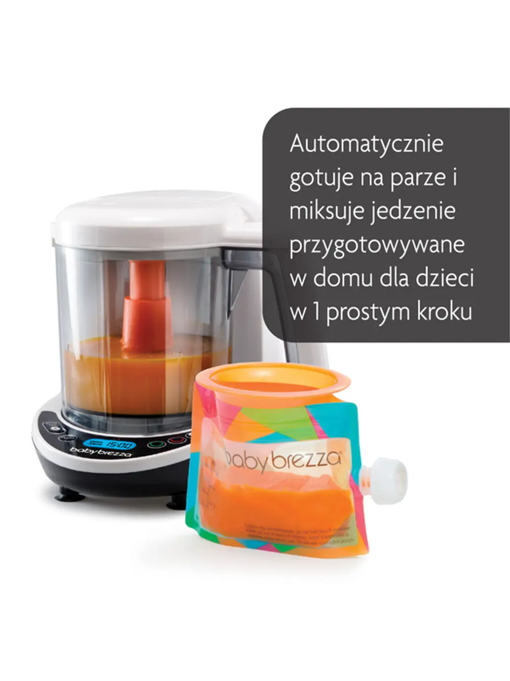 Robot kuchenny Food Maker Deluxe Baby Brezza BEBE Concept 
