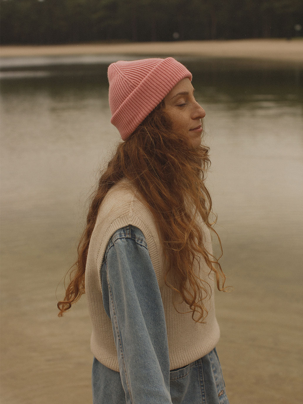Gorro de lana merino Fonzie Adulto BUBBLEGUM