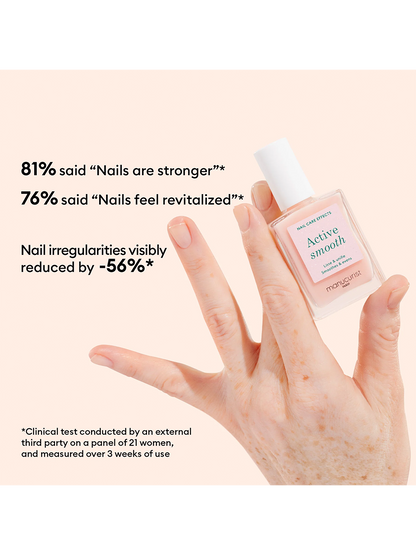 Pielęgnacyjny lakier do paznokci Active Smooth 00 SMOOTH 00