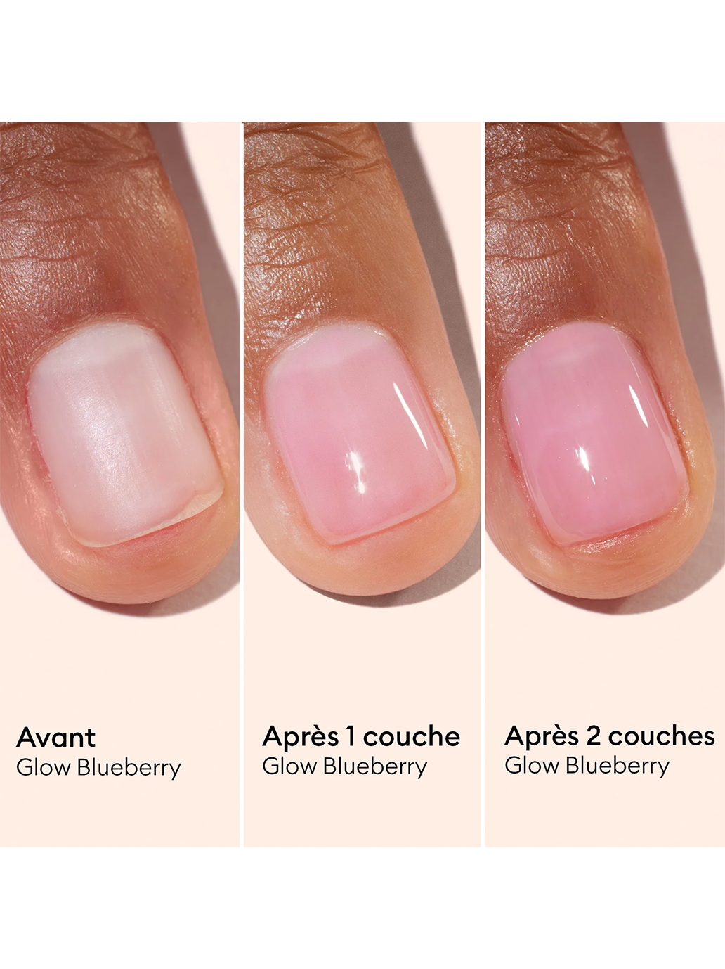 Pflegender Nagellack Active Glow GLOW BLUEBERRY