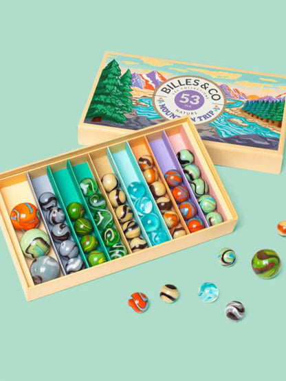 Szklane kulki Box Billes &amp; Co BEBE Concept 