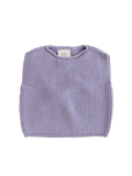 Kamizelka niemowlęca z wełny merino Harvey LILAC