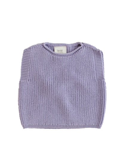 Дитяча мериносова жилетка Harvey LILAC