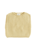 Kamizelka niemowlęca z wełny merino Harvey LIGHT YELLOW
