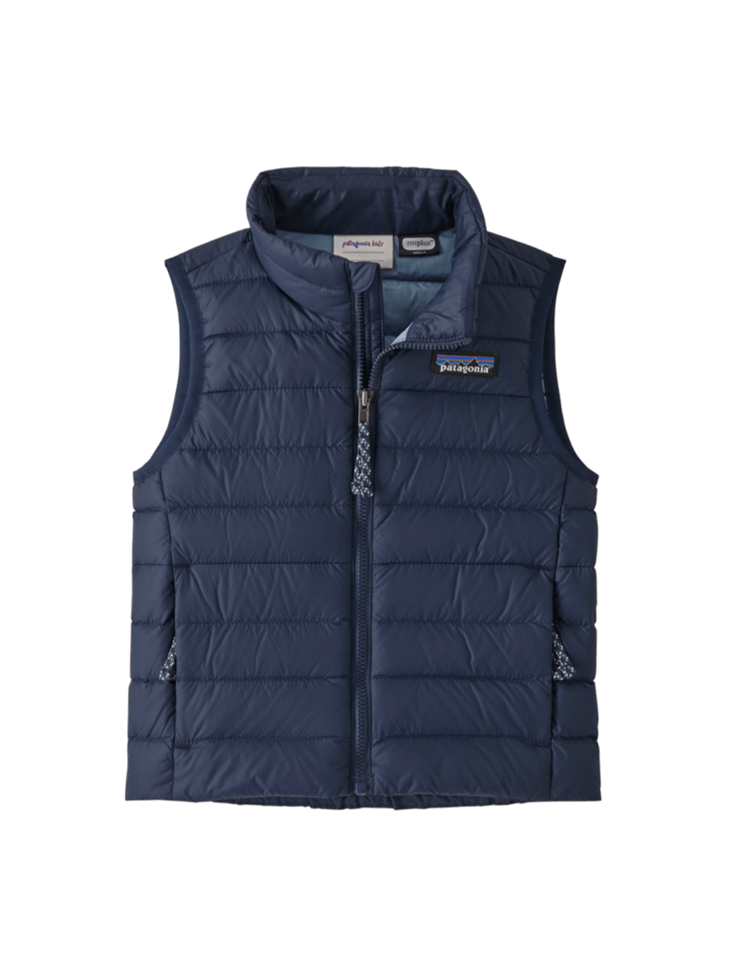 Gilet pull en duvet pour bébé NEW NAVY