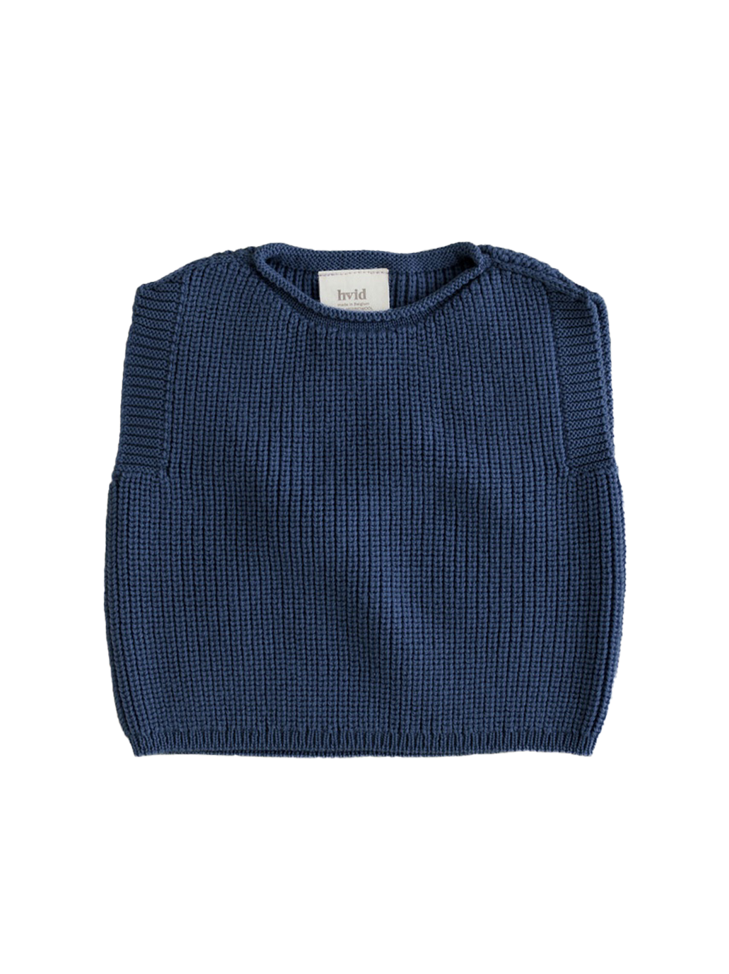 Gilet Harvey bébé mérinos BLUE