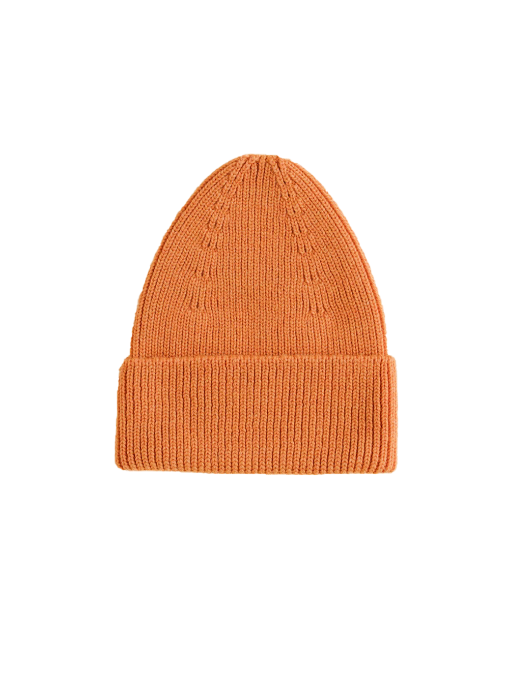 całoroczna czapka merino Fonzie Beanie ORANGE