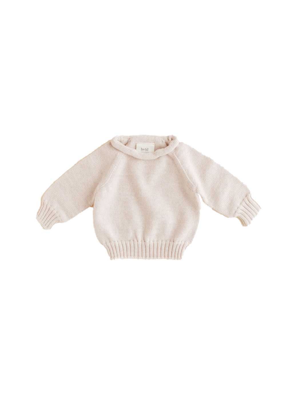 Georgette seamless merino wool jumper CREAM