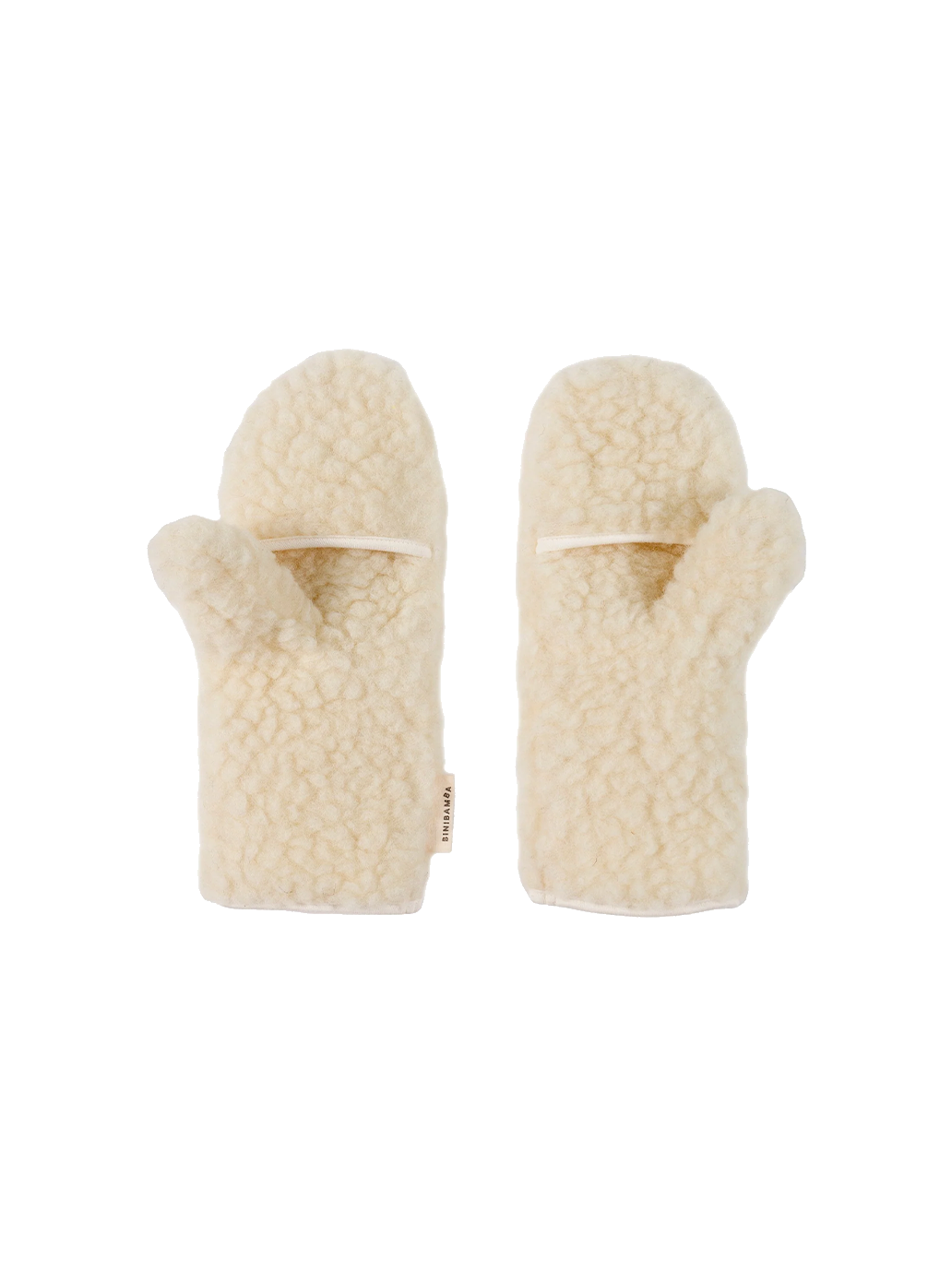 Guantes de lana merino para adulto. MILK