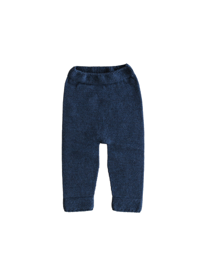Spodenki niemowlęce z wełny merino Guido BLUE