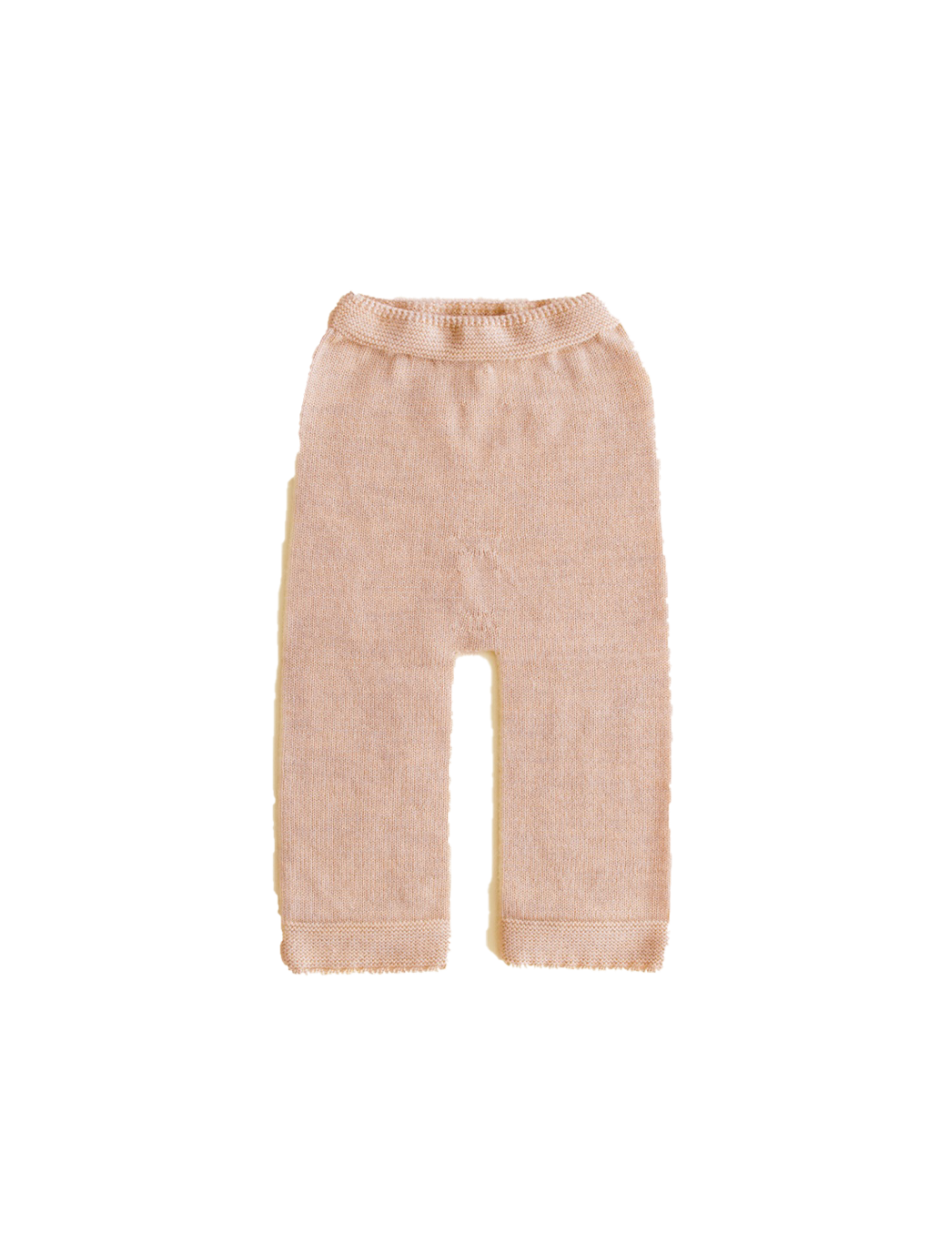 Spodenki niemowlęce z wełny merino Guido APRICOT
