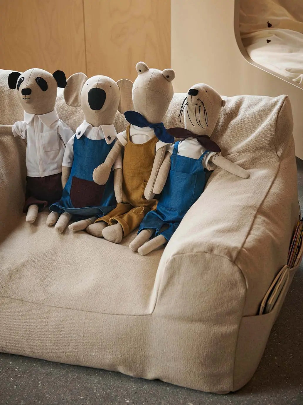 Duża przytulanka Teddy Ferm Living BEBE Concept 