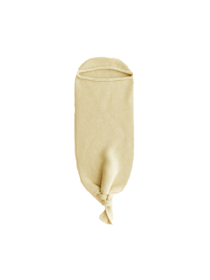 Decke - Merinokokon LIGHT YELLOW