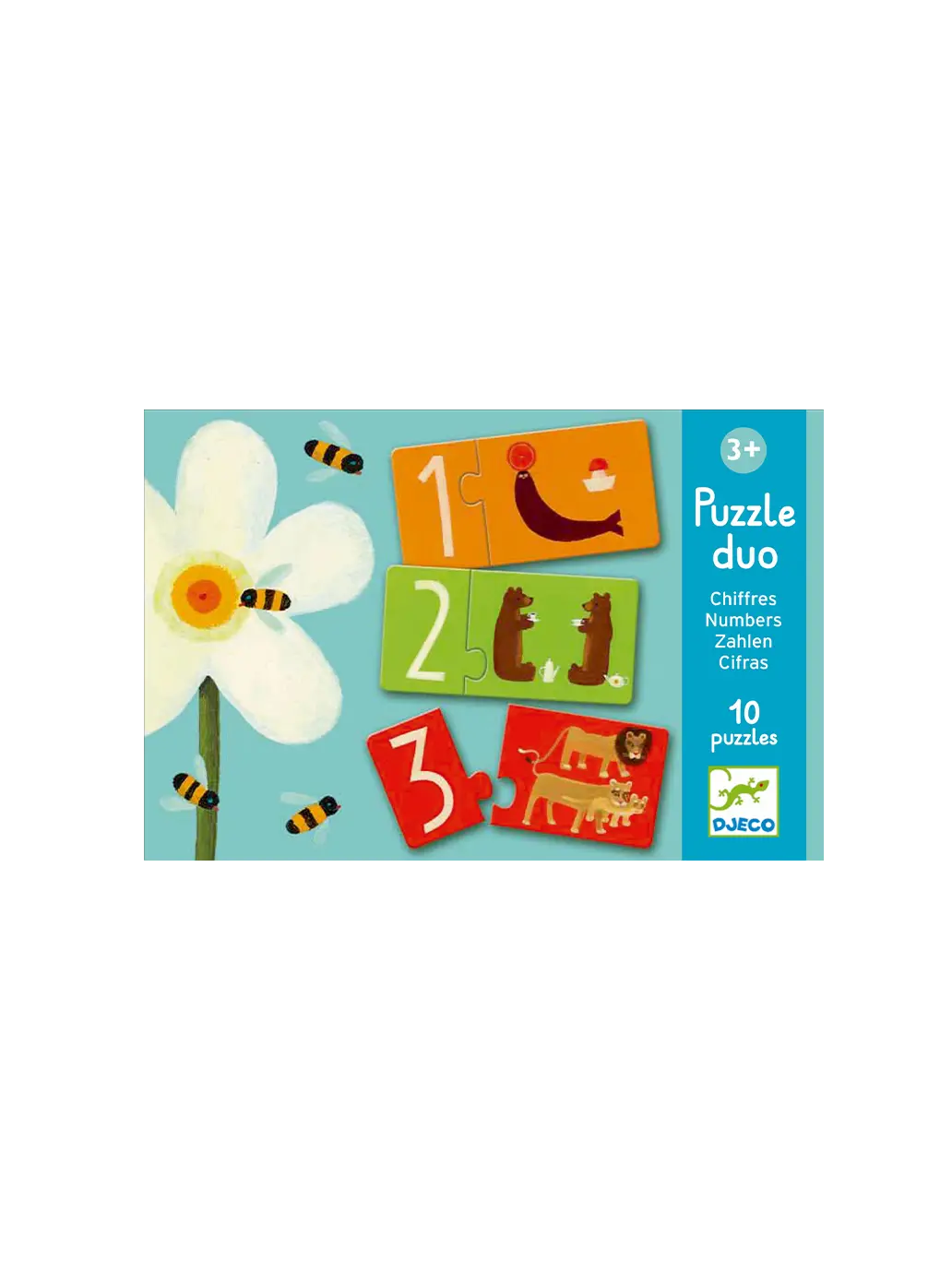 Puzzle dla najmłodszych Duo Djeco BEBE Concept 