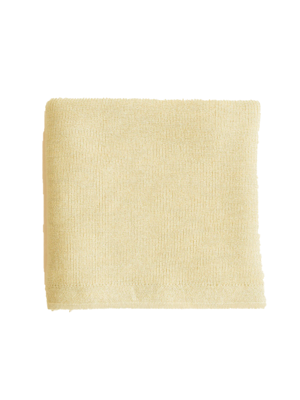 Kocyk merino Felix LIGHT YELLOW