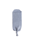 Kokon niemowlęcy z wełny merino GREY