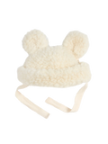 Gorro de peluche de merino MILK