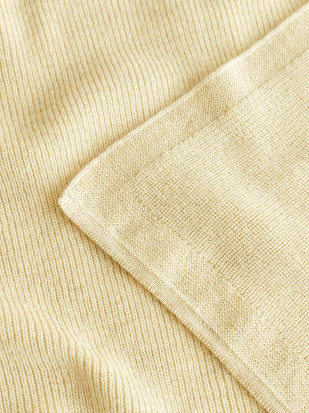 Мериносова ковдра Фелікс LIGHT YELLOW