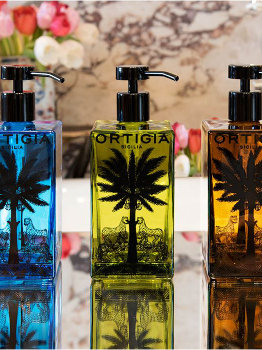 Scented Liquid soap in glass